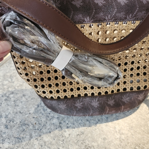 MC2 Saint Barth NWT Bucket Bag with palm tree print - Picture 4 of 6